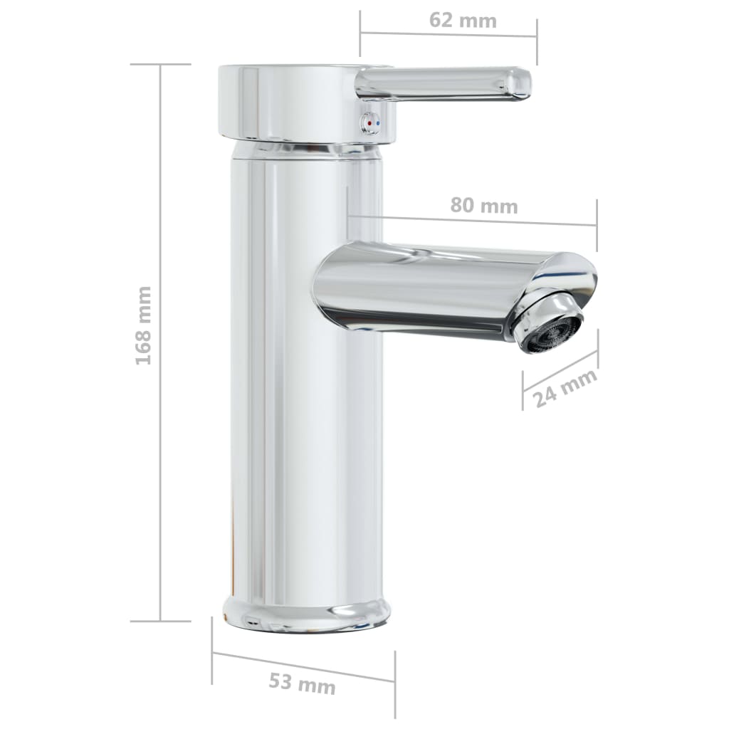 Lavabo encastré avec robinet 61x39x18 cm céramique blanc