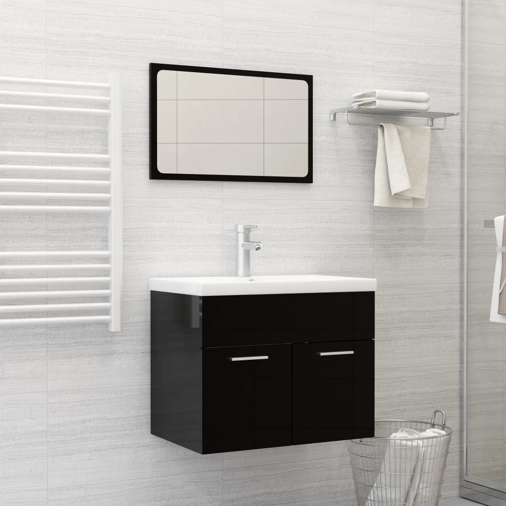 Lavabo encastré avec robinet 61x39x18 cm céramique blanc