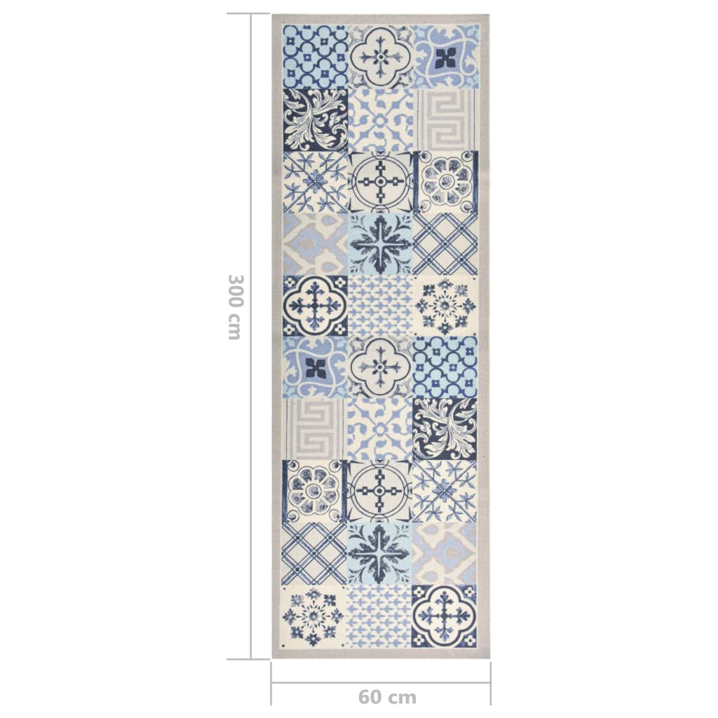 Tapis de cuisine lavable Mosaïque 60x300 cm