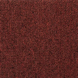 Tapis d'escalier 15 pcs 65x21x4 cm Rouge mat