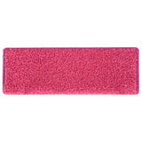 Tapis d'escalier 15 pcs 65x21x4 cm Rose