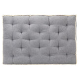 Coussin de canapé palette Anthracite 120x80x10 cm