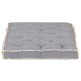 Coussin de canapé palette Anthracite 120x80x10 cm