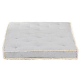 Grey pallet sofa cushion 120x80x10 cm