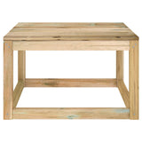 Tables palette de jardin 2pcs 60x60x36,5cm Bois de pin imprégné