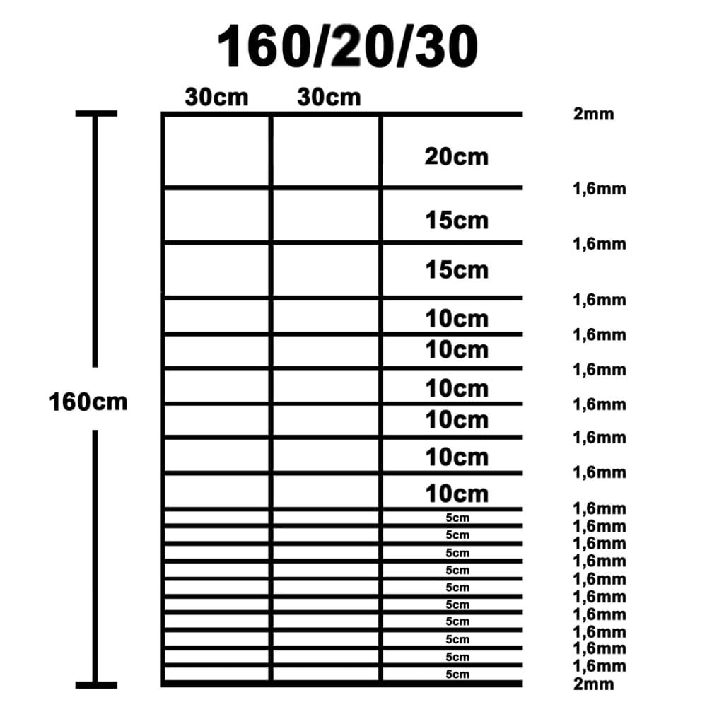 Clôture de jardin Acier galvanisé 50x1,6 m Argenté