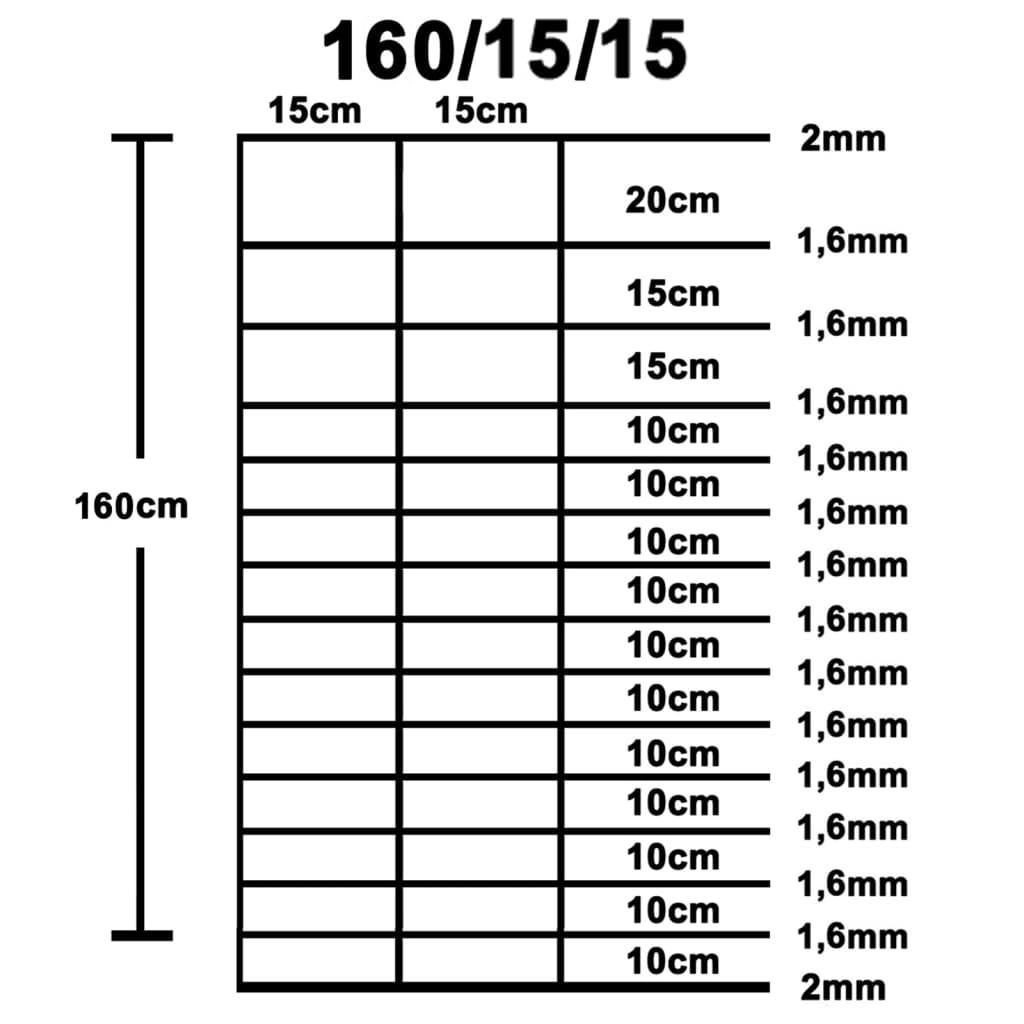 Clôture de jardin Acier galvanisé Argenté 50x1,6 m