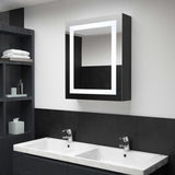 LED mirror bathroom cabinet 50x13x70 cm