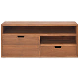 Meuble TV 90x30x40 cm Bois de teck massif