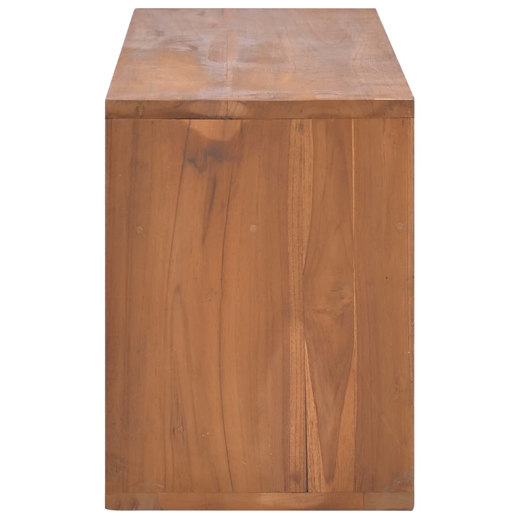 Meuble TV 90x30x40 cm Bois de teck massif