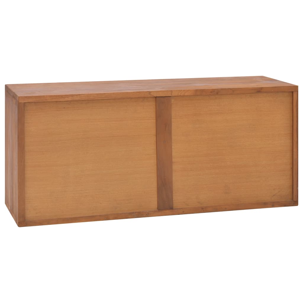 Meuble TV 90x30x40 cm Bois de teck massif