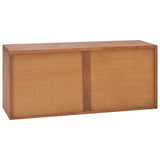 Meuble TV 90x30x40 cm Bois de teck massif