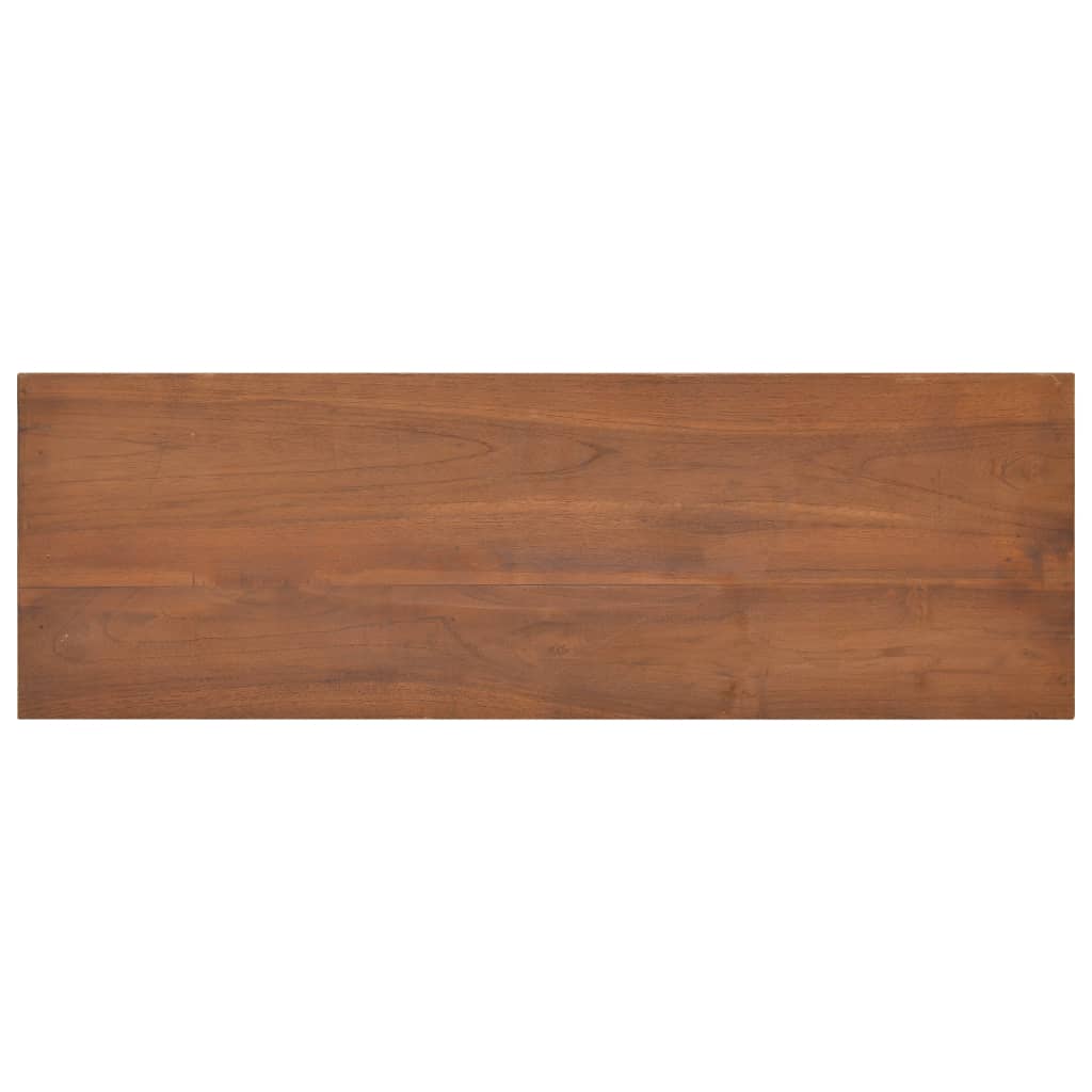 Meuble TV 90x30x40 cm Bois de teck massif