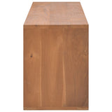 Meuble TV 110x30x40 cm Bois de teck massif