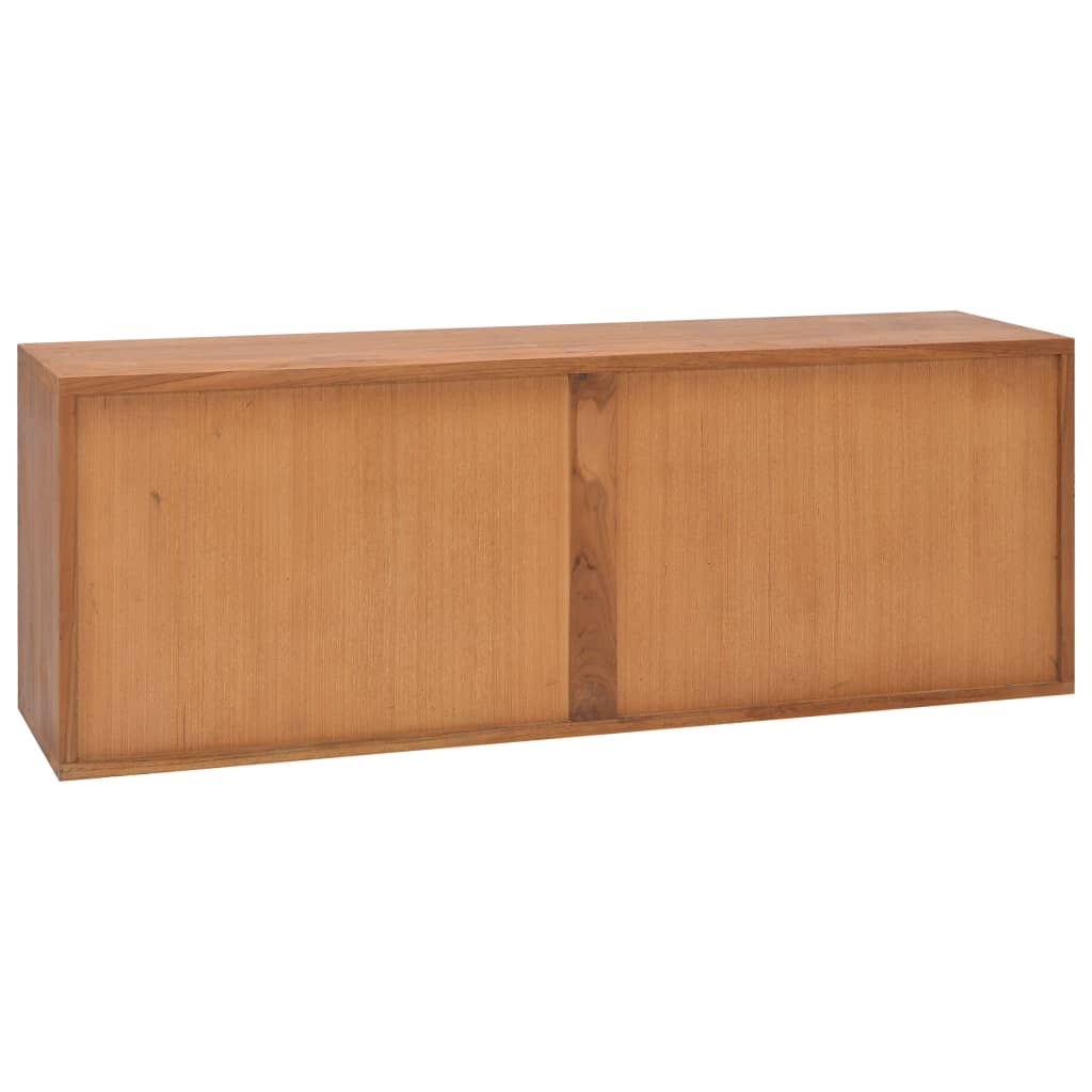 Meuble TV 110x30x40 cm Bois de teck massif