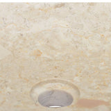 Lavabo Crème 50x35x10 cm Marbre