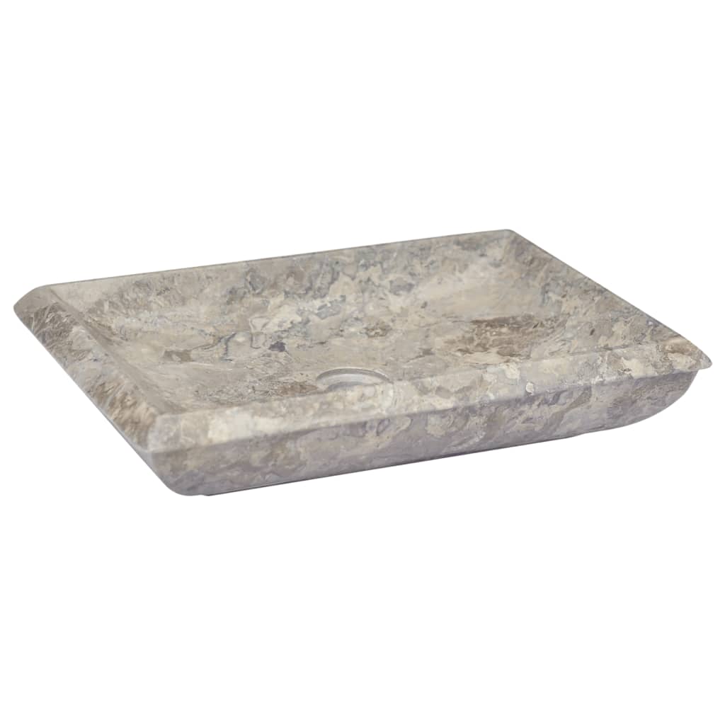 Lavabo Gris 50x35x10 cm Marbre