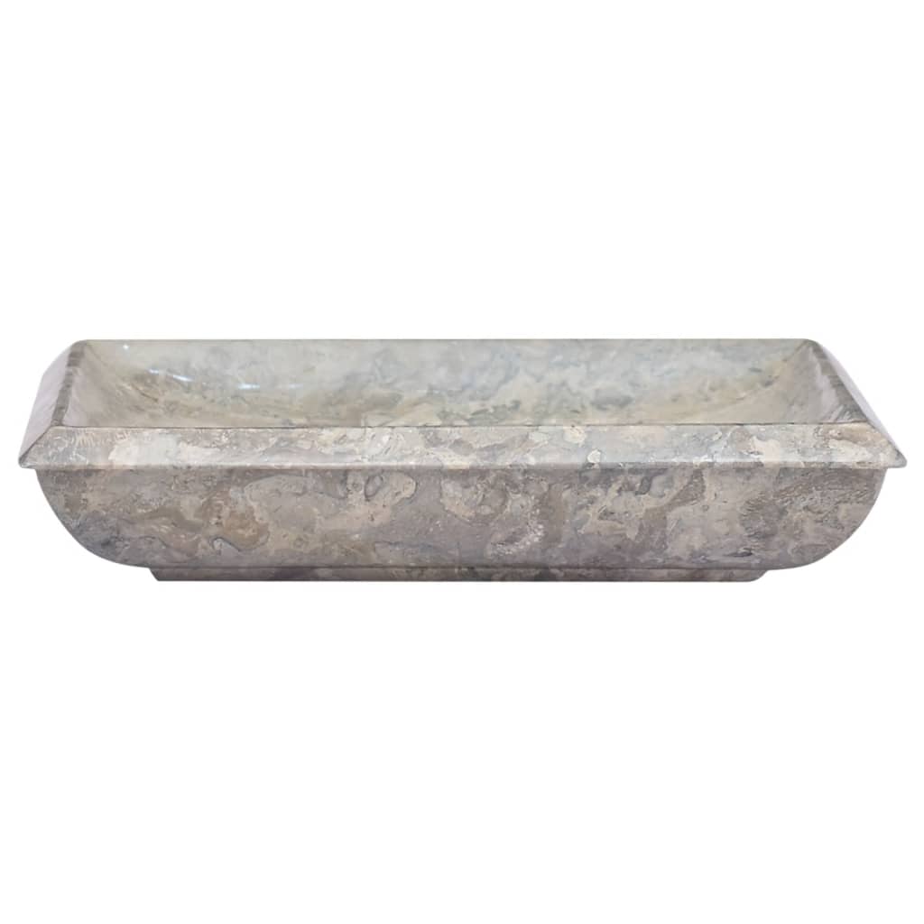 Lavabo Gris 50x35x10 cm Marbre