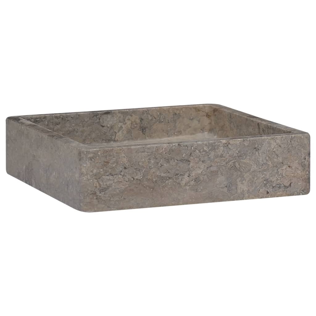 Lavabo Gris 40x40x10 cm Marbre