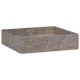 Lavabo Gris 40x40x10 cm Marbre