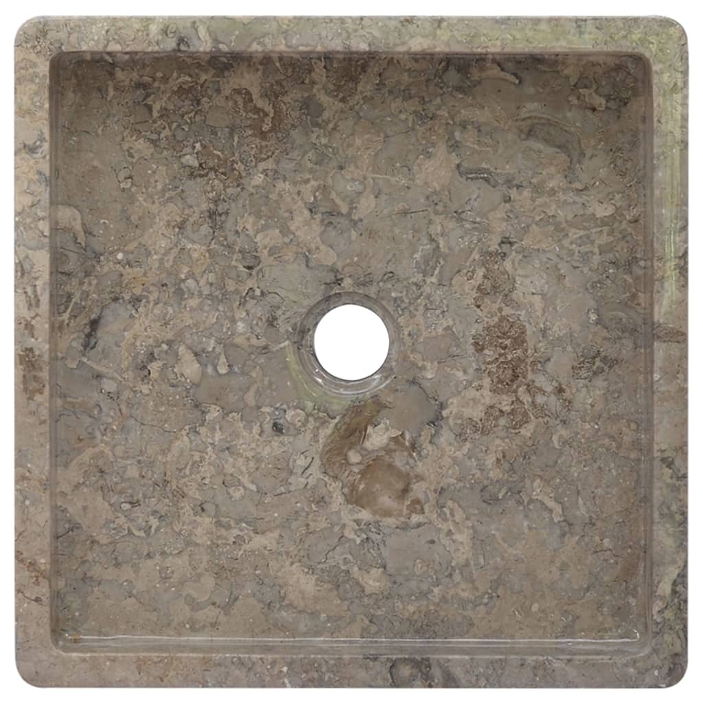 Lavabo Gris 40x40x10 cm Marbre