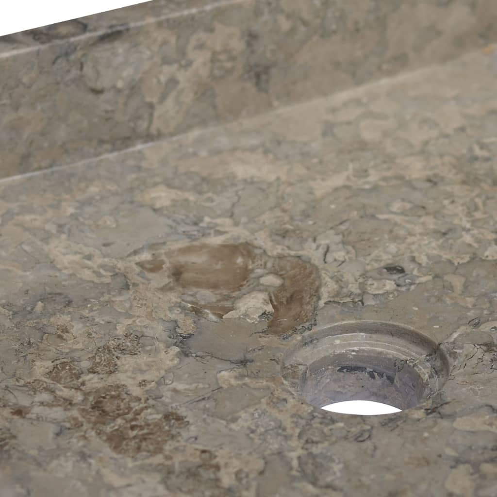 Lavabo Gris 40x40x10 cm Marbre