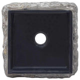 Lavabo Noir 30x30x13 cm Marbre