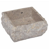 Lavabo Gris 30x30x13 cm Marbre