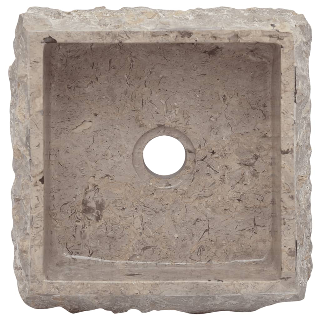 Lavabo Gris 30x30x13 cm Marbre