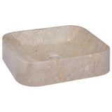 Lavabo Gris 40x40x10 cm Marbre