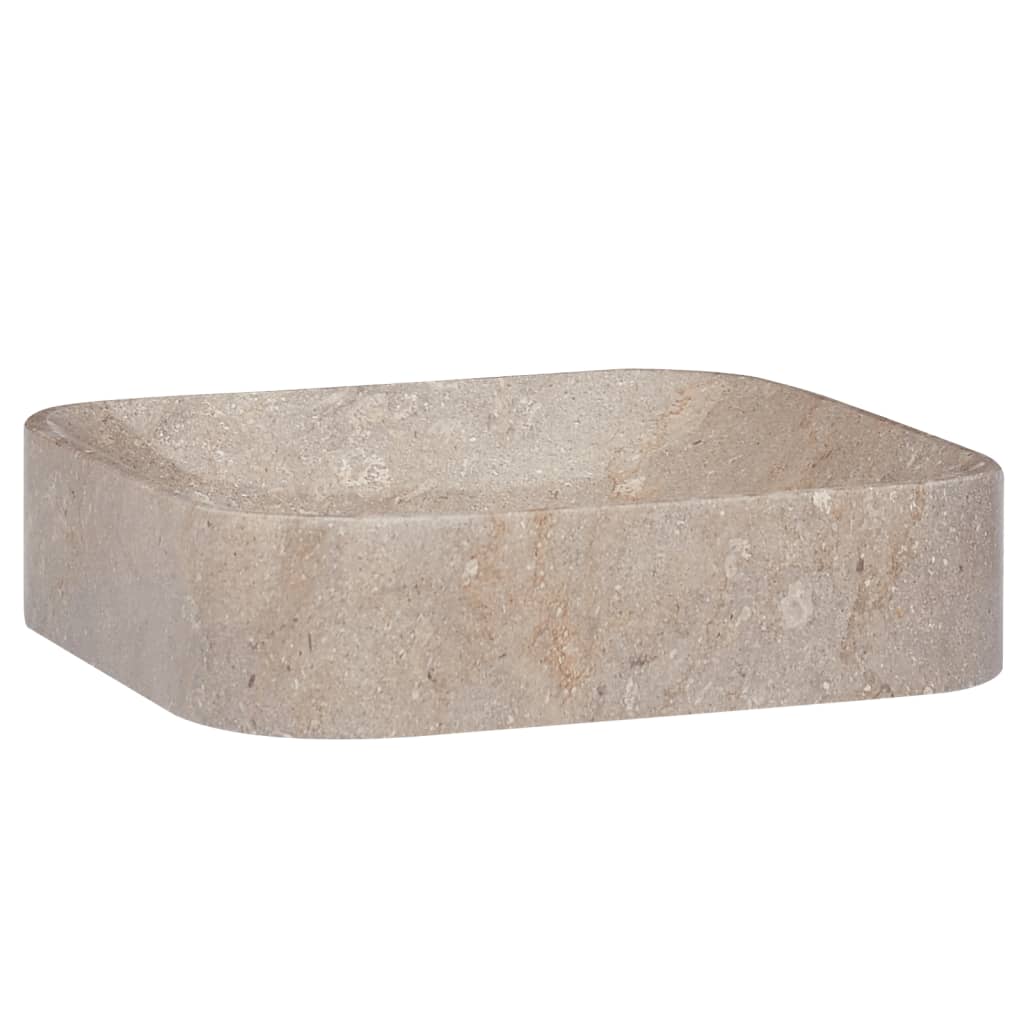 Lavabo Gris 40x40x10 cm Marbre