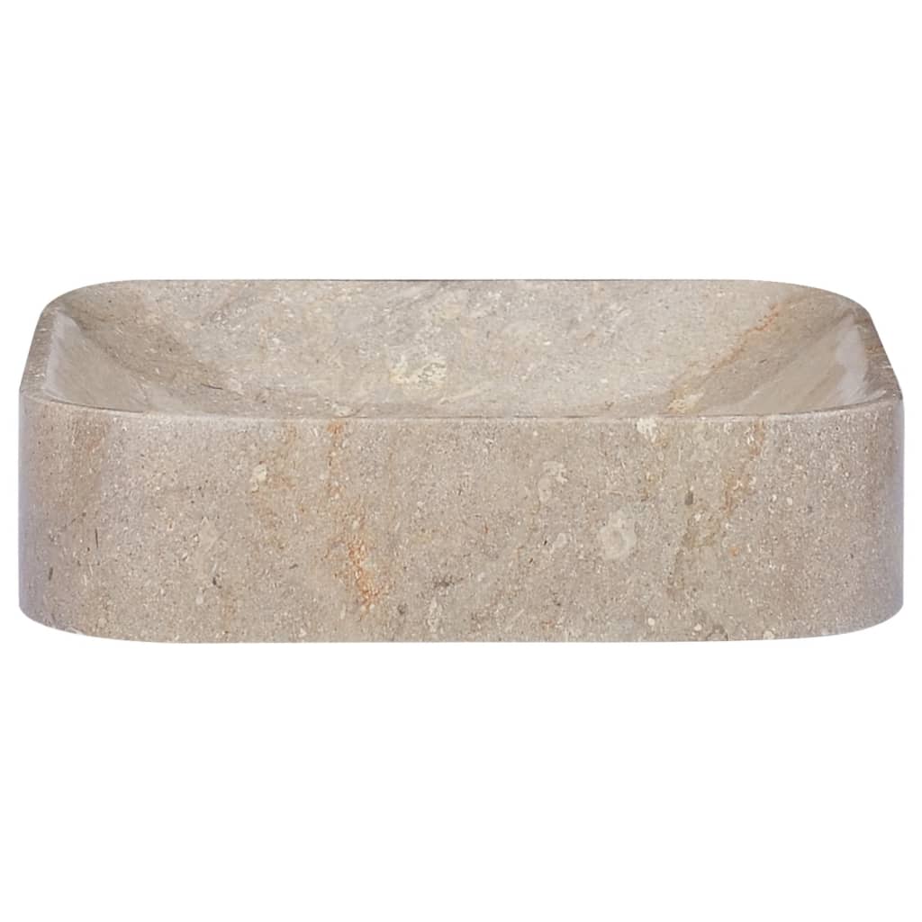 Lavabo Gris 40x40x10 cm Marbre