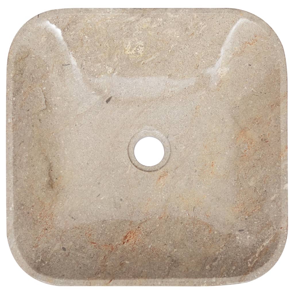 Lavabo Gris 40x40x10 cm Marbre