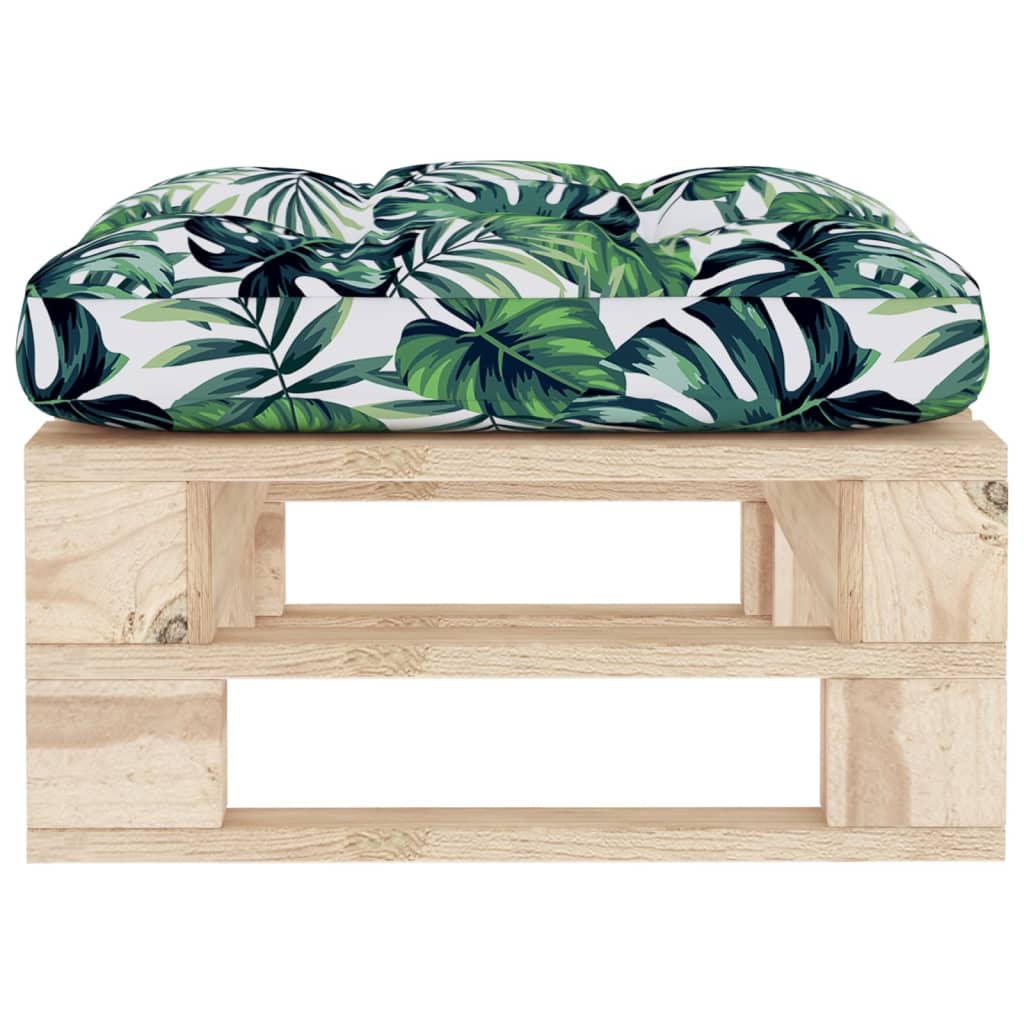 Pouf palette de jardin bois de pin imprégné