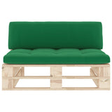 Central sofa garden pallet impregnated pine wood