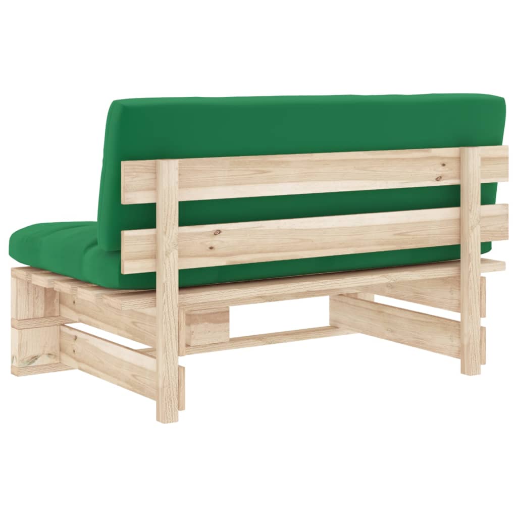 Central sofa garden pallet impregnated pine wood