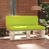 Zentrales Sofa für den Garten, Palette aus imprägniertem Kiefernholz