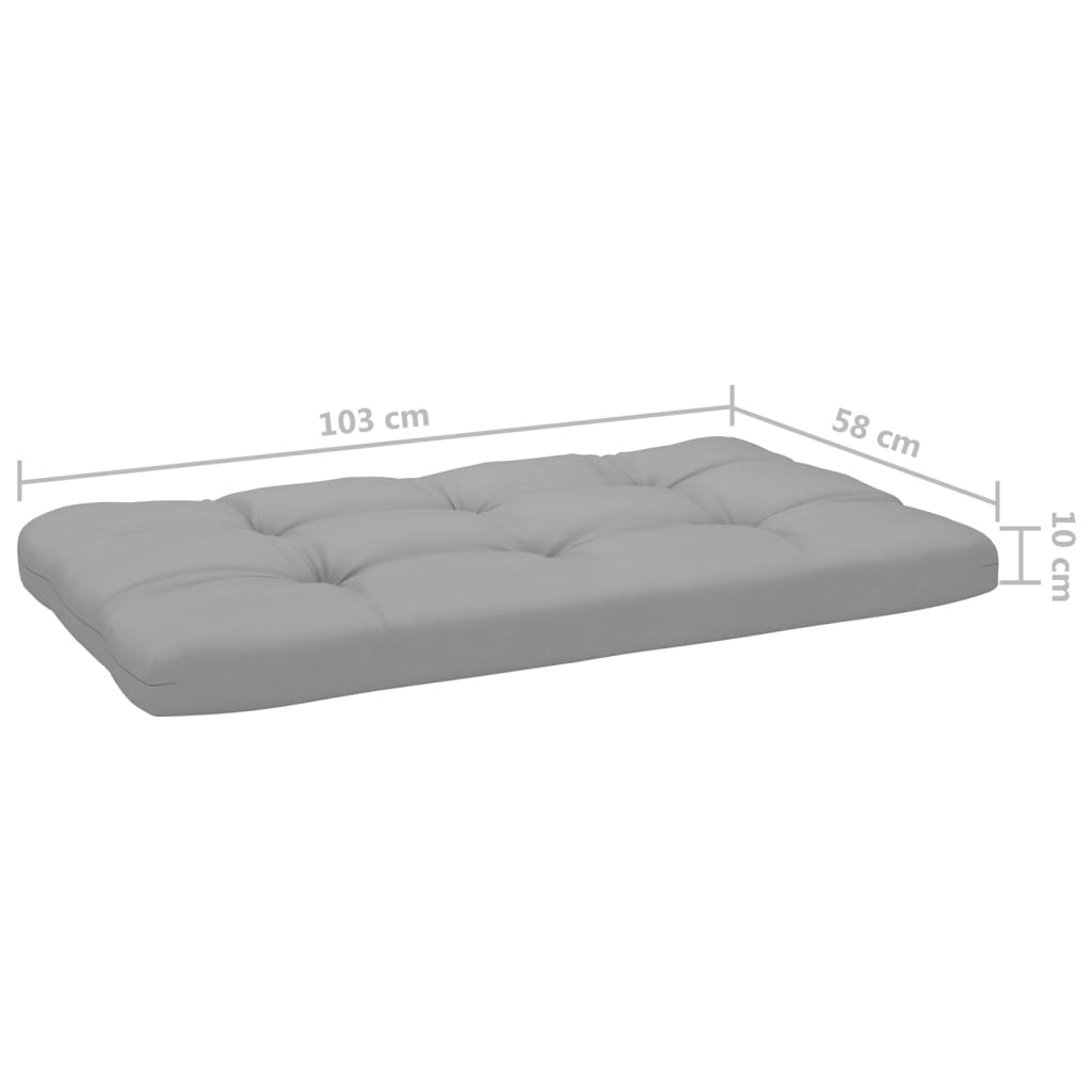 Canapé d'angle palette de jardin Bois de pin imprégné de blanc