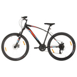 Vélo de montagne 21 vitesses Roues 29 pouces Cadre 48 cm Noir