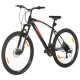 Vélo de montagne 21 vitesses Roues 29 pouces Cadre 48 cm Noir