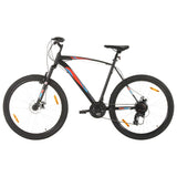 Vélo de montagne 21 vitesses Roues 29 pouces Cadre 53 cm Noir