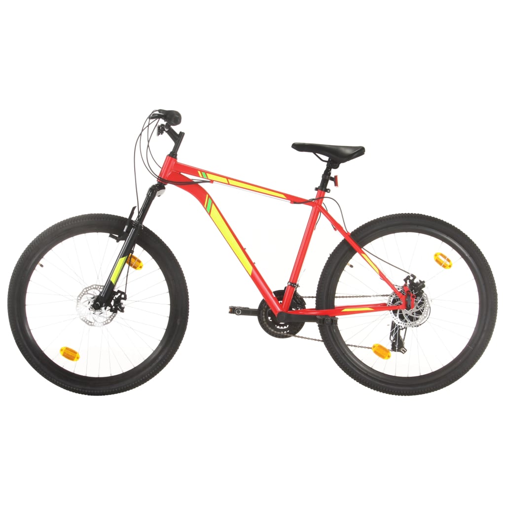 Mountainbike 21 Gang 27,5 Zoll Räder 42cm Rot