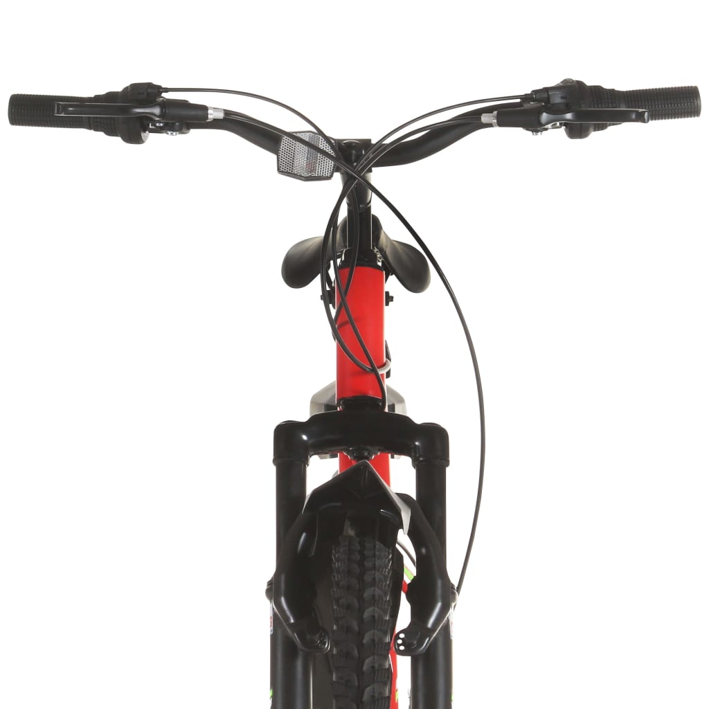 Mountainbike 21 Gang 26 Zoll Räder 36 cm Rot