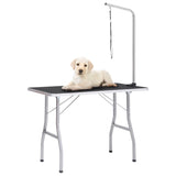 Table de toilettage réglable pour chiens avec 1 boucle