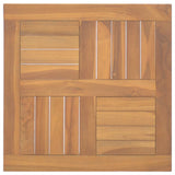 Square table top 50x50x2.5 cm Solid teak wood