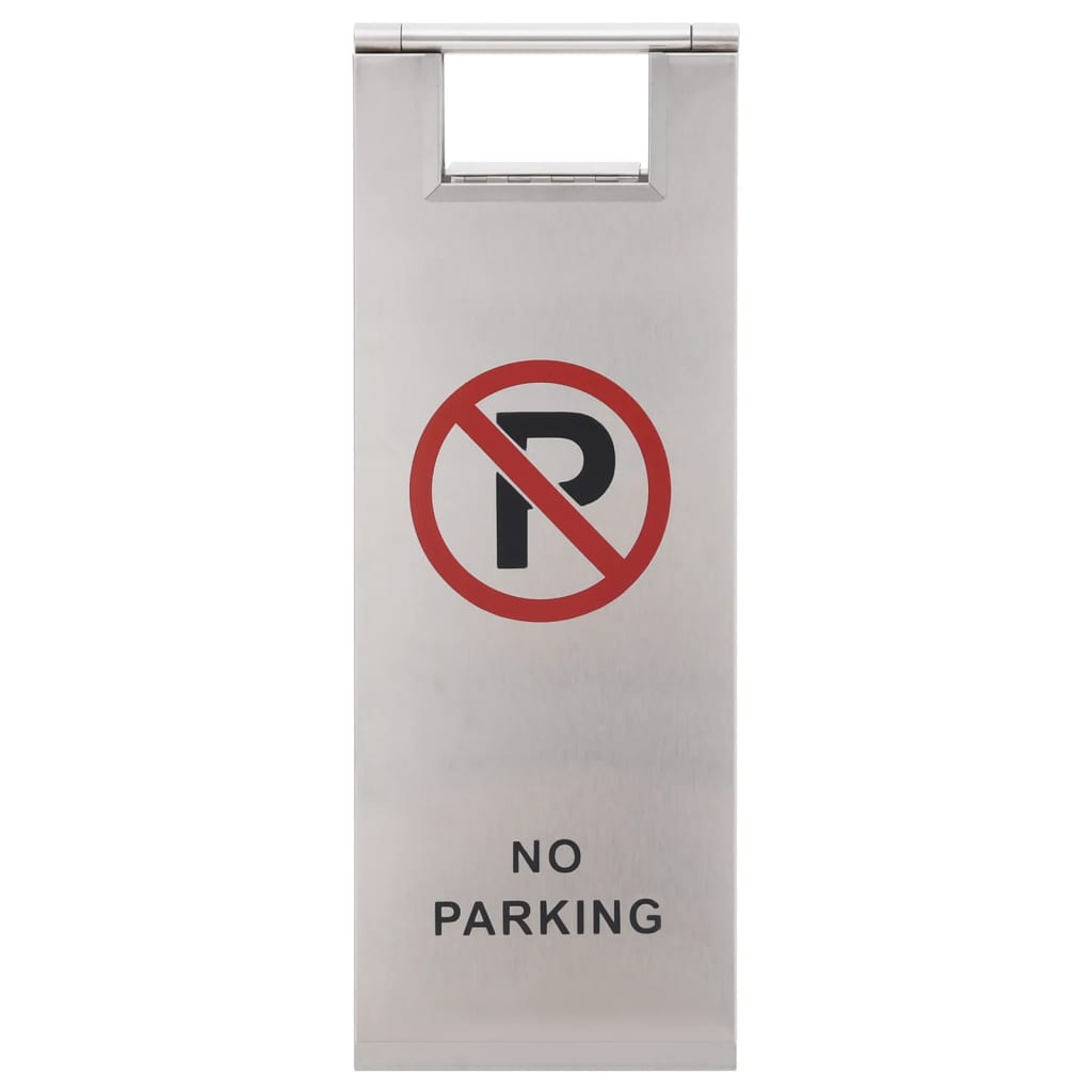 Folding parking sign Stainless steel