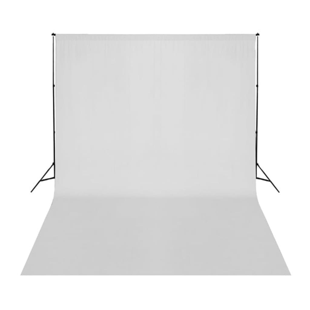 Kit de studio photo avec lampes toile de fond et réflecteur