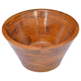 Lavabo Bois de teck massif Φ40x20 cm