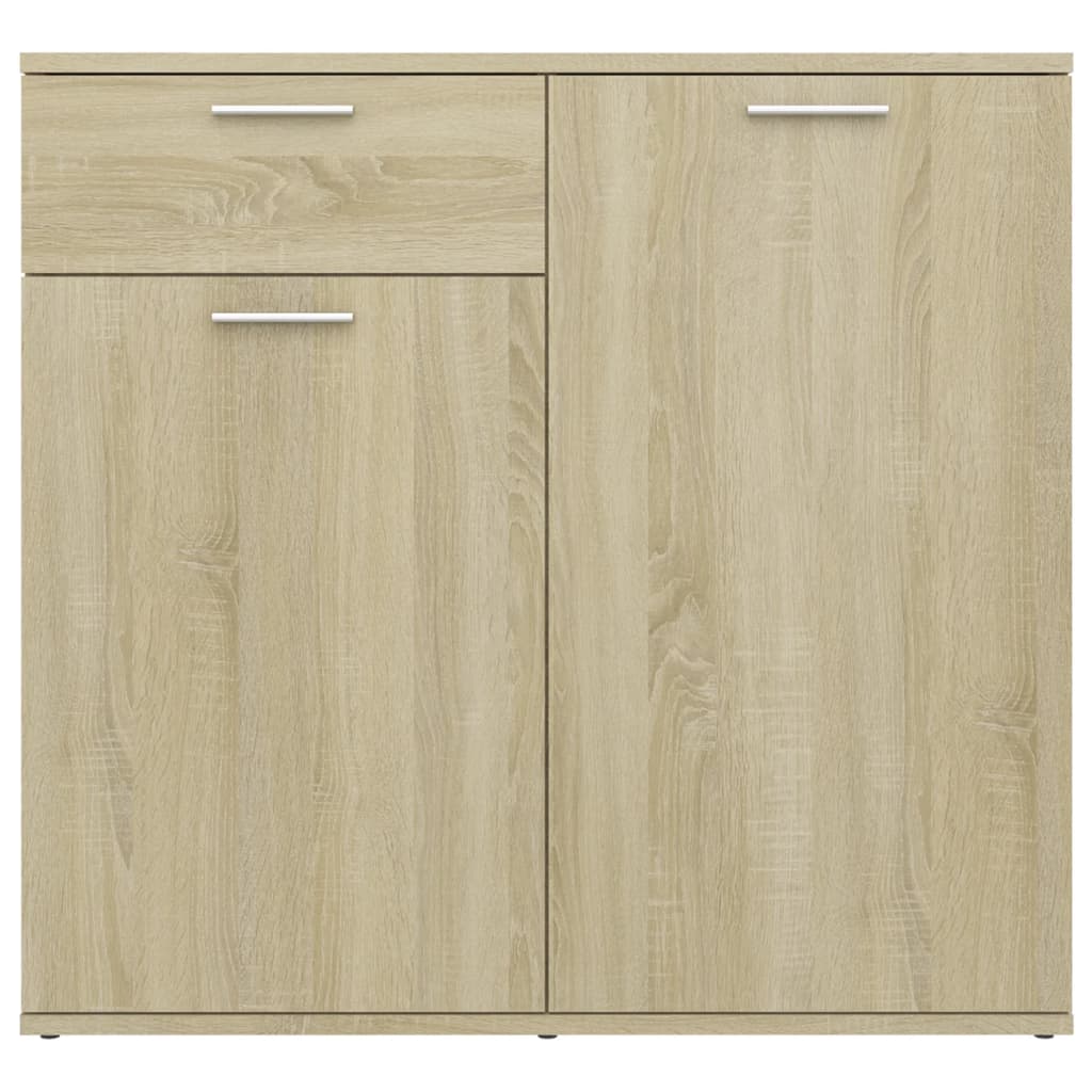 Sonoma oak sideboard 80x36x75 cm engineered wood