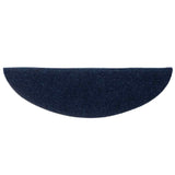 Tapis autoadhésifs 10 pcs Bleu marine 56x17x3 cm Aiguilleté